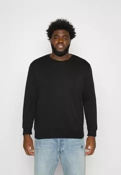 Толстовка Jack & Jones, черный Jcoedition Crew Neck, черный