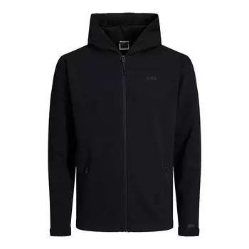 Толстовка Jack & Jones Cloud Full Zip, черный