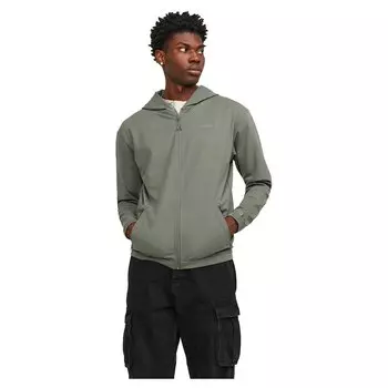 Толстовка Jack & Jones Cloud Full Zip, зеленый
