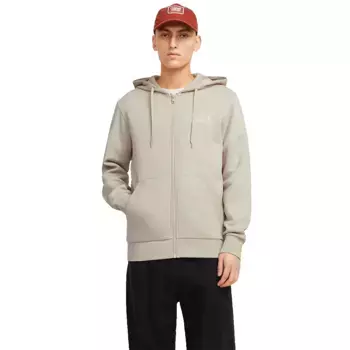 Толстовка Jack & Jones Corp Logo full zip, бежевый