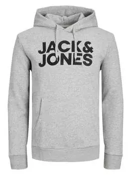 Толстовка Jack & Jones, цвет light grey melange