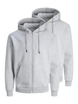 Толстовка Jack & Jones, цвет light grey melange