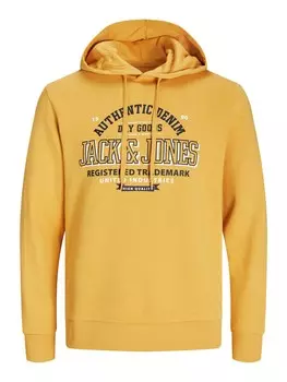 Толстовка JACK & JONES, цвет Saffron