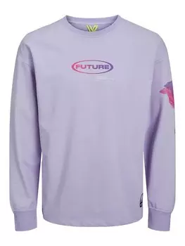 Толстовка JACK & JONES Digital, цвет Purple/Lavender