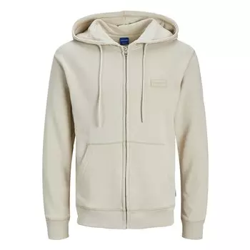 Толстовка Jack & Jones Faded Full Zip, бежевый