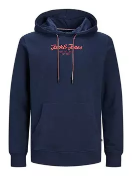 Толстовка JACK & JONES HENRY, темно-синий