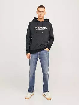 Толстовка Jack & Jones Hoodie, антрацит