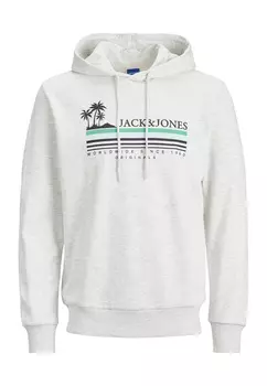 Толстовка Jack & Jones Hoodie 'Codyy Summer', белый