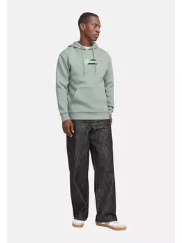 Толстовка Jack & Jones Hoodie 'Corp Graphic', светло-зеленый