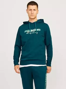 Толстовка Jack & Jones Hoodie, цвет Petrol