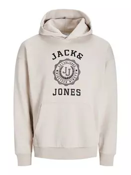 Толстовка Jack & Jones Hoodie, кремовый