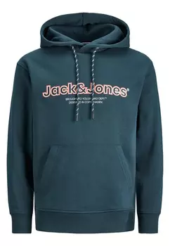 Толстовка Jack & Jones Hoodie 'Lakewood', темно-зеленый