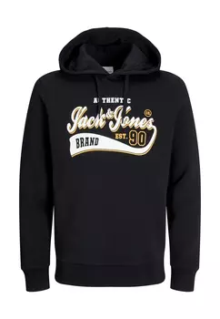 Толстовка Jack & Jones Hoodie 'Logo', черный