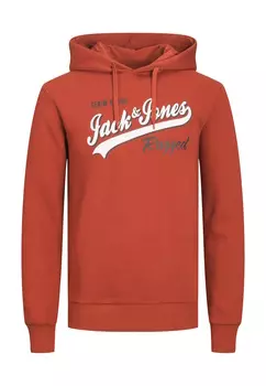Толстовка Jack & Jones Hoodie 'Logo', цвет hellrot