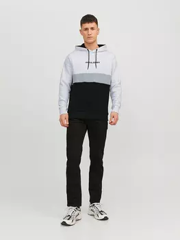 Толстовка Jack & Jones Hoodie Reid, белый