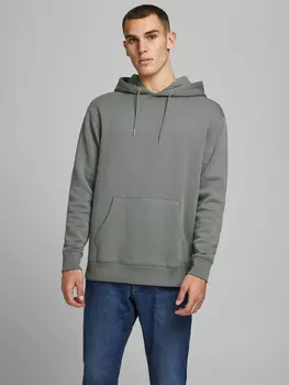 Толстовка Jack & Jones Hoodie SWEAT HOOD Jumper Kapuzen Pullover, серый