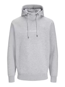Толстовка Jack & Jones Hoodie 'Tree', светло-серый