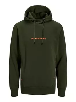Толстовка Jack & Jones Hoodie 'Tree', зеленый