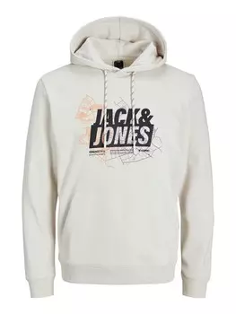 Толстовка JACK & JONES JCOMap, светло-бежевый
