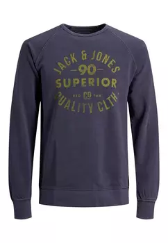 Толстовка Jack & Jones 'Jeans Washed', темно-синий