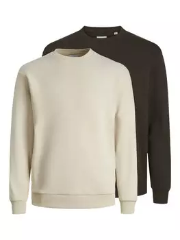 Толстовка JACK & JONES JJEBradley, цвет Anthracite/Greige