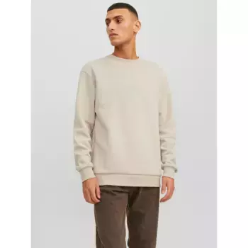 Толстовка Jack & Jones "JJEBRADLEY SWEAT CREW NOOS", цвет Moonbeam