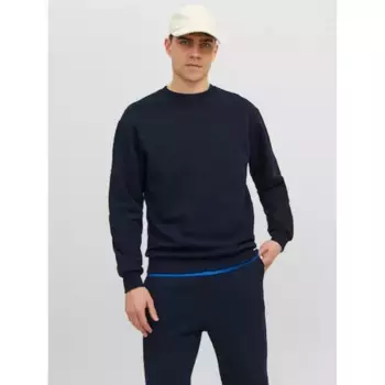 Толстовка Jack & Jones "JJEBRADLEY SWEAT CREW NOOS", синий