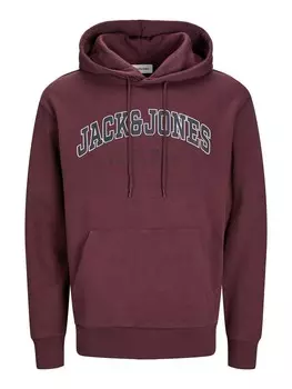 Толстовка JACK & JONES JJECaleb, цвет Wine red