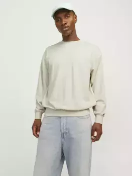 Толстовка Jack & Jones "JJECHARGE SWEAT CREW NECK NOOS", цвет Moonbeam