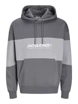 Толстовка JACK & JONES JJELegacy, цвет Grey/Light grey