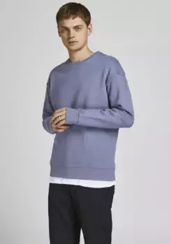Толстовка Jack & Jones "JJESTAR BASIC SWEAT CREW NECK NOOS", цвет Grisaille