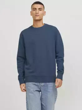 Толстовка Jack & Jones "JJESTAR BASIC SWEAT CREW NECK NOOS", синий