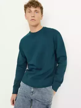 Толстовка Jack & Jones "JJESTAR BASIC SWEAT CREW NECK NOOS", бирюзовый