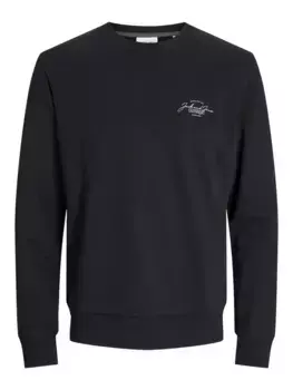 Толстовка Jack & Jones "JJFERRIS SWEAT CREW NECK", черный