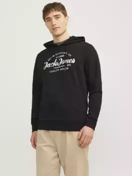 Толстовка Jack & Jones "JJFOREST SWEAT HOOD", черный
