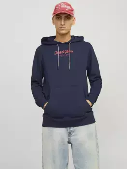 Толстовка Jack & Jones "JJHENRY SWEAT HOOD", синий