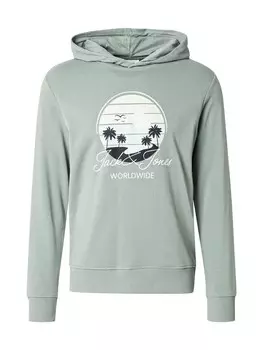 Толстовка JACK & JONES JJPALM, цвет Mint/Pastel green