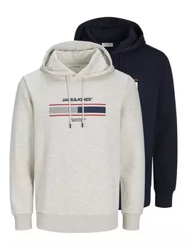 Толстовка JACK & JONES JJSouth, цвет Night blue/mottled grey