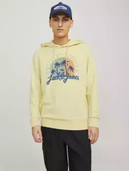 Толстовка Jack & Jones "JJSUMMER VIBE SWEAT HOOD", цвет French Vanilla