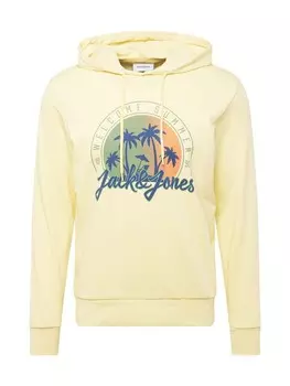 Толстовка JACK & JONES JJSummer Vibe, желтый
