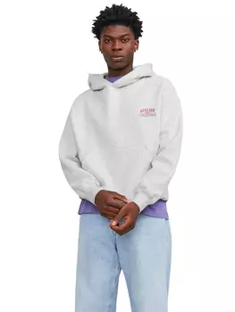Толстовка Jack & Jones JORSANTORINI GRAPHIC, белый