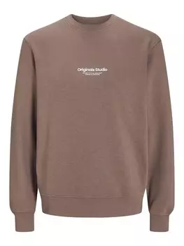 Толстовка JACK & JONES JORVesterbro, коричневый