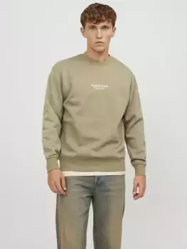 Толстовка Jack & Jones "JORVESTERBRO SWEAT CREW NECK NOOS", цвет Aloe
