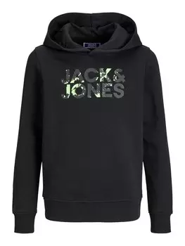 Толстовка Jack & Jones Junior COMMERCIAL, черный