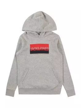 Толстовка Jack & Jones Junior JJNOLAN, серый