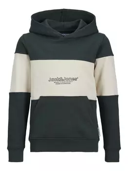 Толстовка Jack & Jones Junior Lakewood, темно-зеленый
