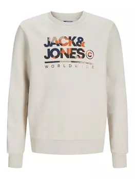 Толстовка Jack & Jones Junior Luke, бежевый