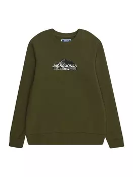 Толстовка Jack & Jones Junior, оливковый