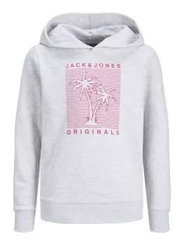 Толстовка Jack & Jones Junior, пестрый серый