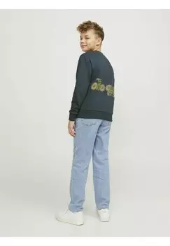 Толстовка Jack & Jones Junior, темно-зеленый